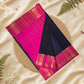 Mysore Silk Saree With Coal Black