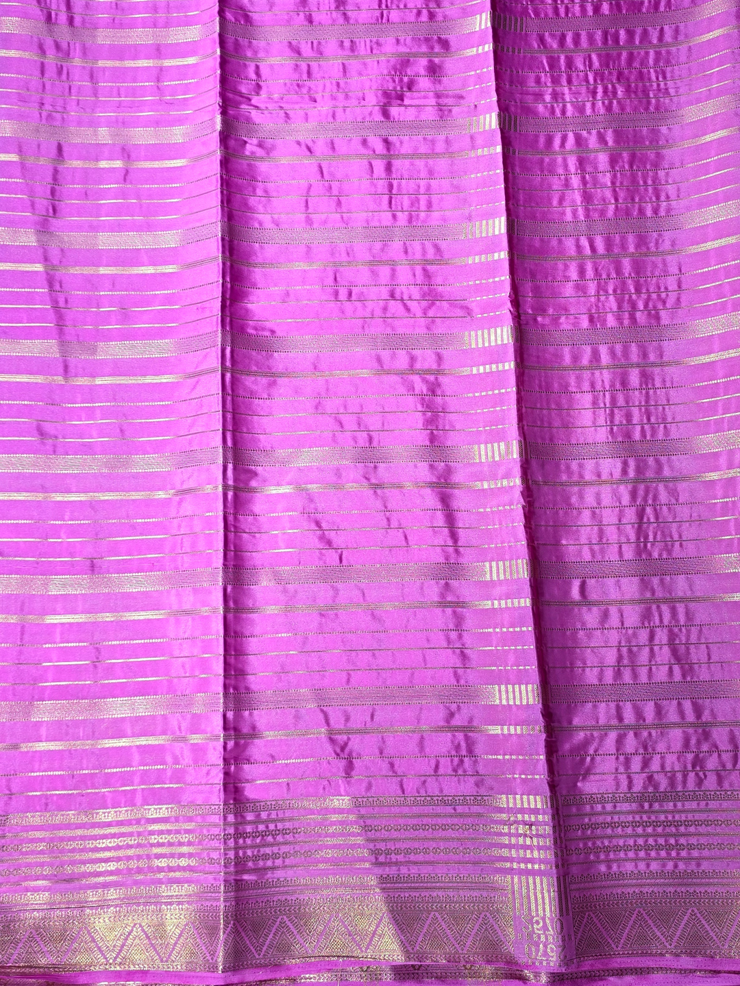 Classic Mysore Silk Saree  |  Coral Pink