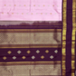 Handwoven Pure Gadwal Silk Saree | Pink