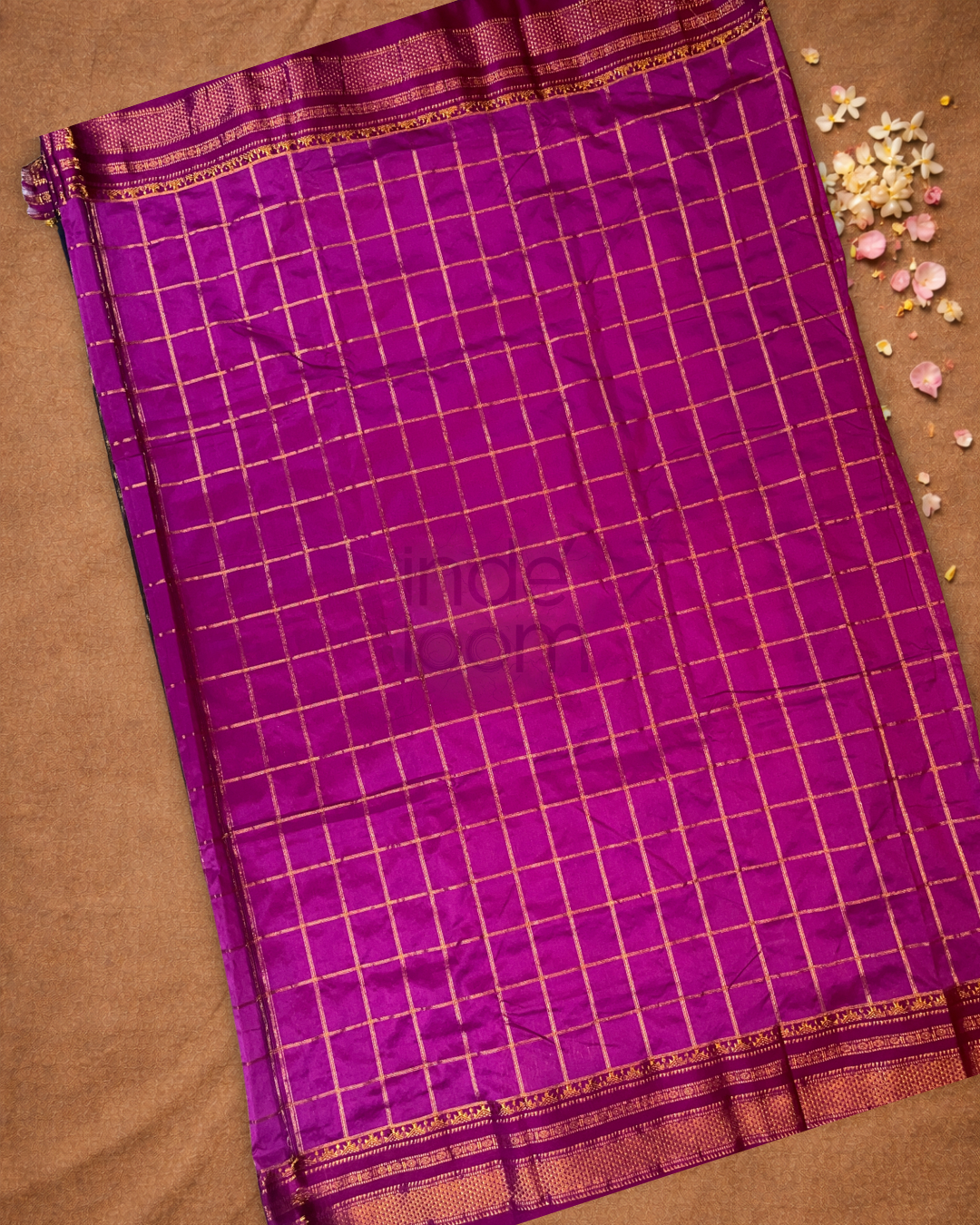 Traditional viscose Saree  |  Navy Blue