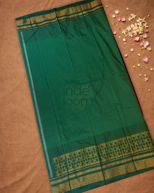 Ilkal Saree in Dark Brown