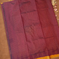 Traditional Ilkal Cotton Silk Viscose Saree  |  Wine Red