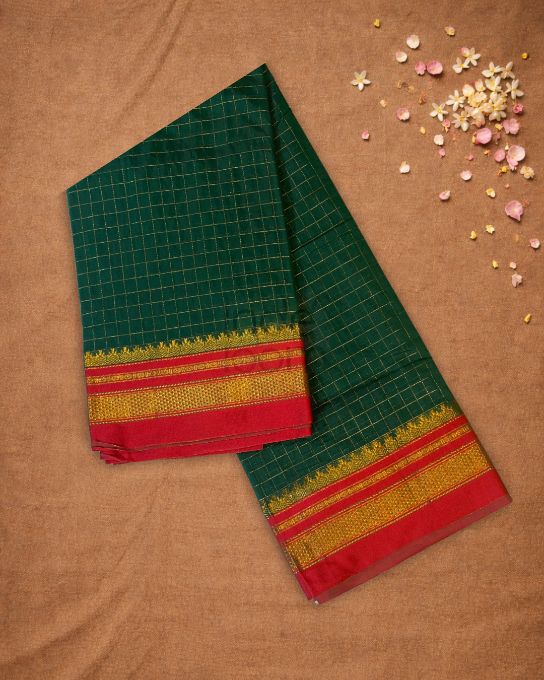 Ilkal Saree in Jade Green