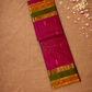 Handloom Kanjivaram Silk Saree  |  Magenta Pink
