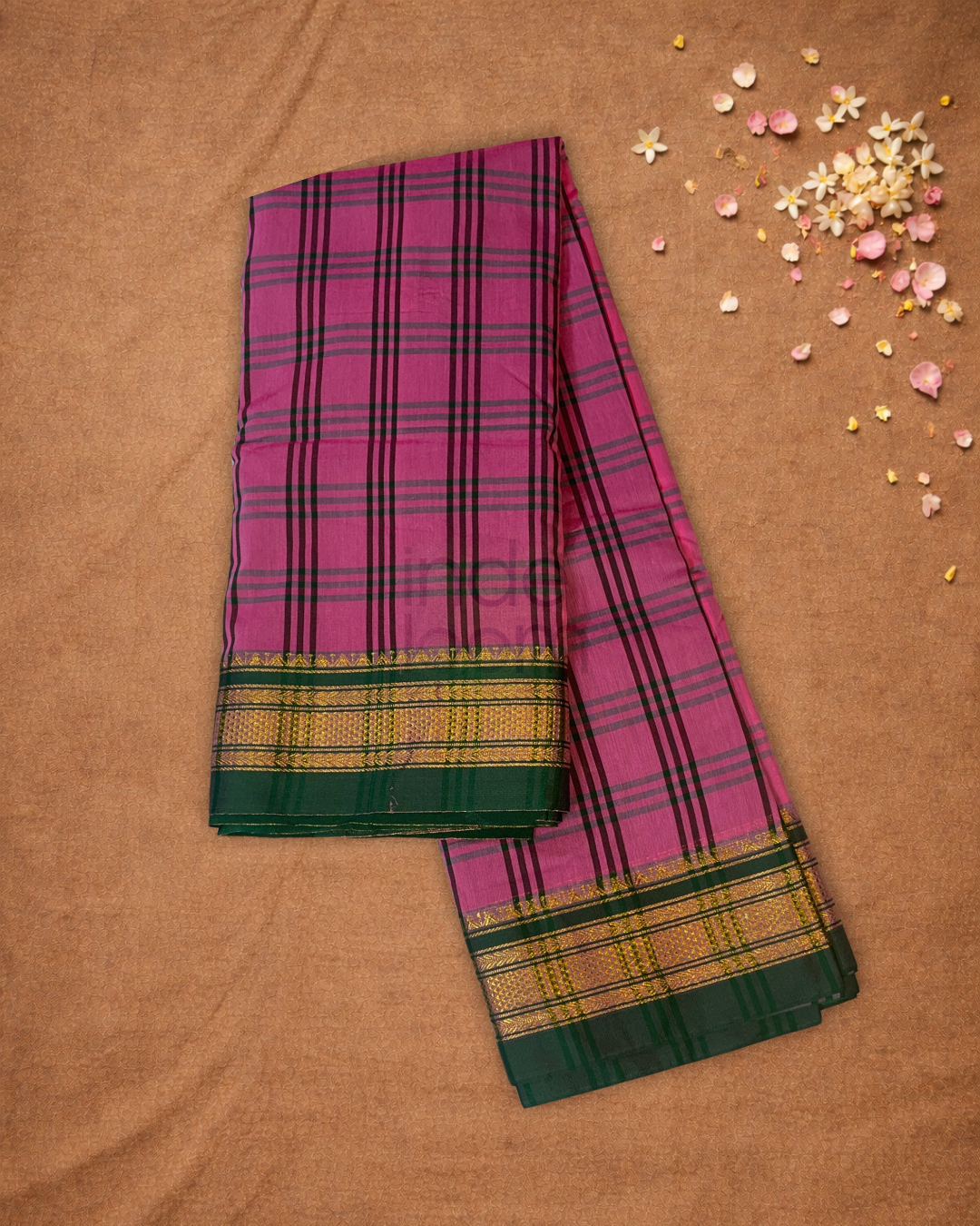 Ilkal Saree in Rani Pink