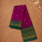 Traditional Ilkal Cotton Silk Viscose Saree  |  Grape Purple