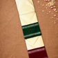 Silk Mark Certified Handloom Kanjivaram Silk Saree  |  Ivory White