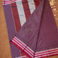 Traditional Ilkal Cotton Silk Viscose Saree  |  Berry Pink