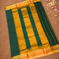 Traditional Ilkal Cotton Silk Viscose Saree  |  Deep Teal