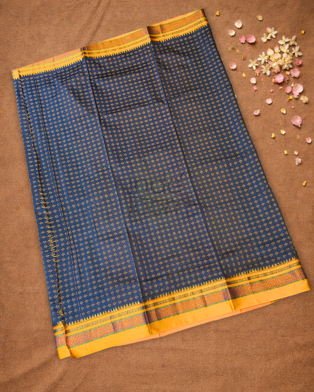 Ilkal Saree in Pigeon Blue