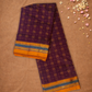Traditional viscose Saree  |  Eggplant Purple