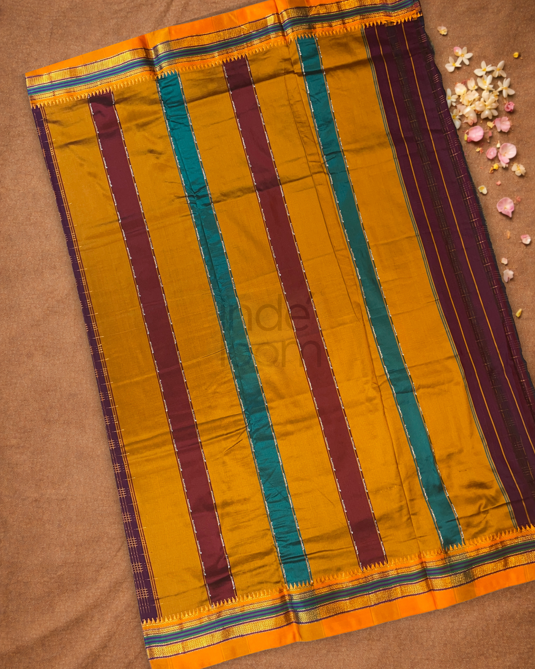 Traditional viscose Saree  |  Eggplant Purple