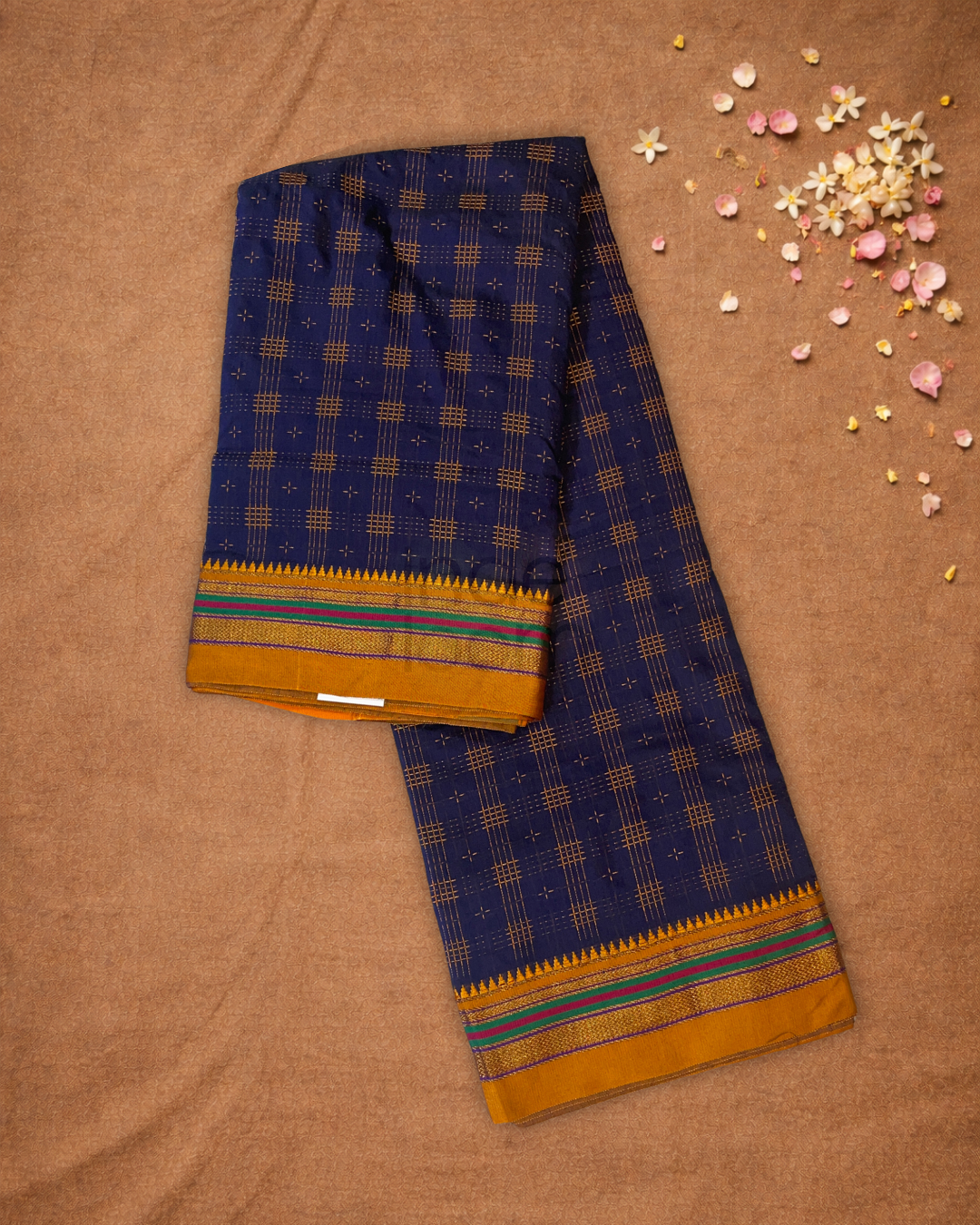 Ilkal Saree in  indigo Blue