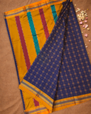 Ilkal Saree in  indigo Blue