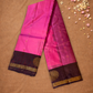 Kanjivaram Saree With Bright Pink