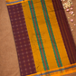 Traditional Ilkal Cotton Silk Viscose Saree  |  Wine Red