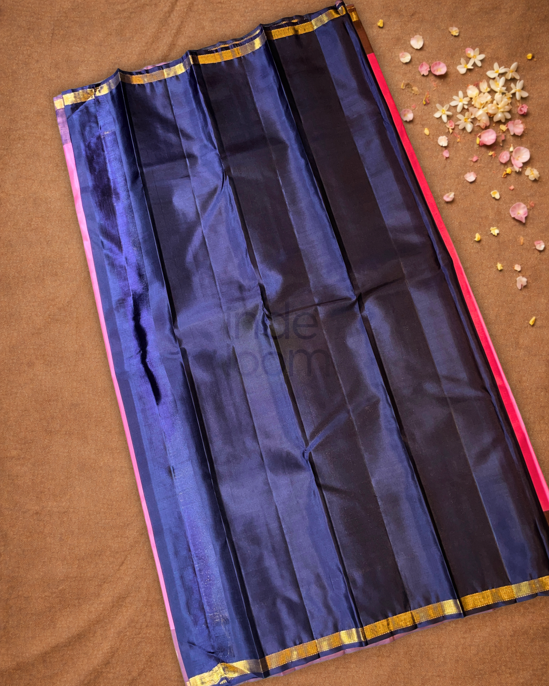 Kanjivaram Saree With Bright Pink