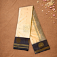 Kanjivaram Saree With Linen White