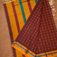 Traditional viscose Saree  |  Wine Red
