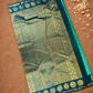 Handloom Kanjivaram Silk Saree  |  Jade Teal