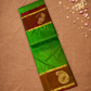 Handloom Kanjivaram Silk Saree  |  Lime Green