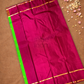 Handloom Kanjivaram Silk Saree  |  Lime Green