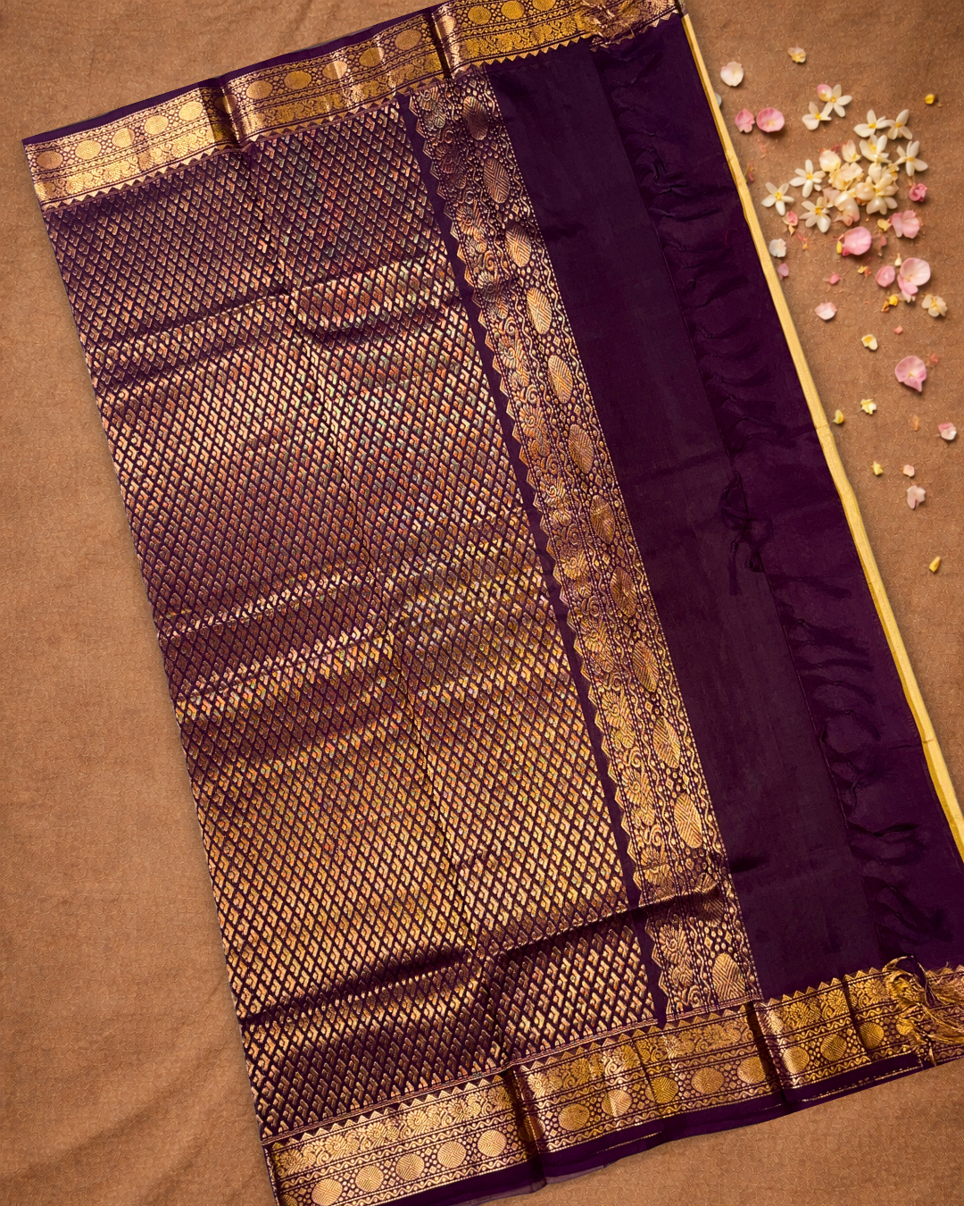 Pure Handloom Korvai Saree | Corn Yellow