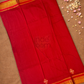 Traditional Ilkal Cotton Silk Viscose Saree  |  Taupe Grey
