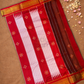 Traditional Ilkal Cotton Silk Viscose Saree  |  Taupe Grey