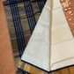 Handloom Korvai Silk Cotton Saree  |  Warm Ivory