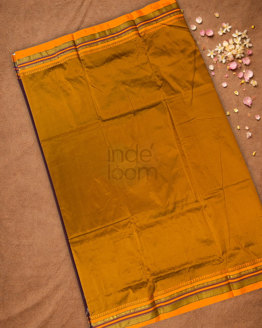 Ilkal Saree in Red Brown