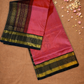 Handloom Korvai Silk Cotton Saree  |  Blush Pink