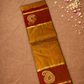 Handloom Kanjivaram Silk Saree  |  Mustard Yellow