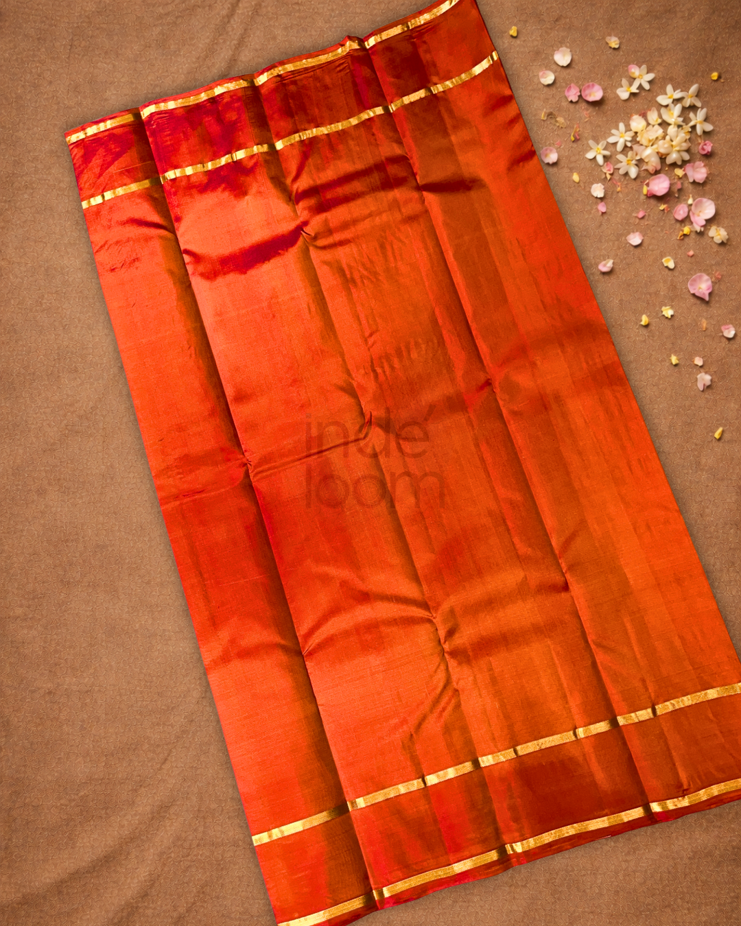 Handloom Kanjivaram Silk Saree  |  Mustard Yellow