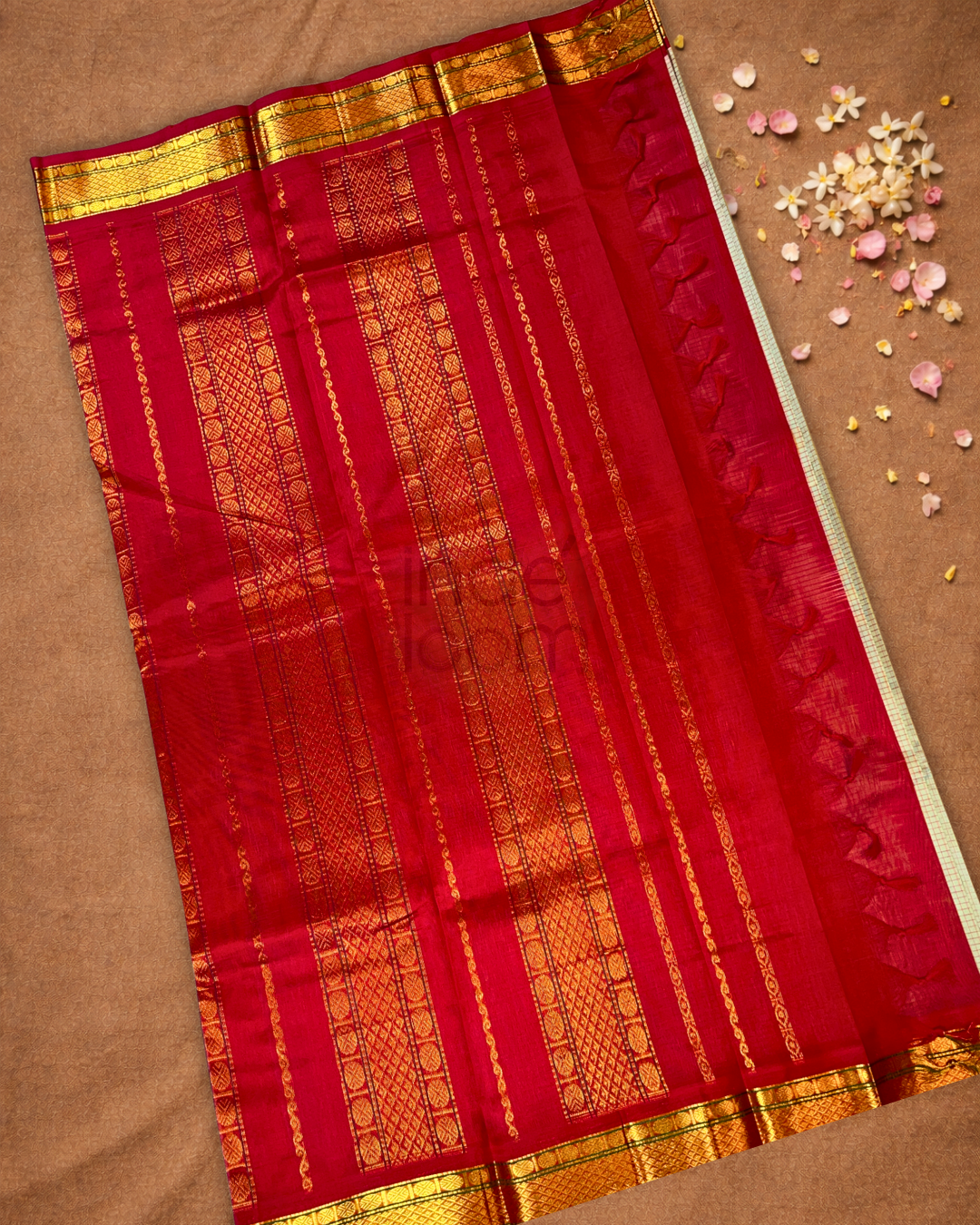 Pure Handloom Korvai Saree | Pista Green
