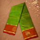 Kanjivaram Saree With Lime Green