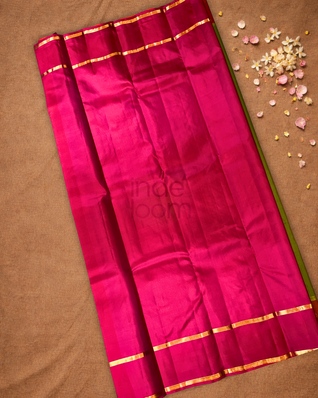 Kanjivaram Saree With Lime Green