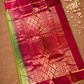 Kanjivaram Saree With Lime Green