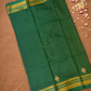 Traditional Ilkal Cotton Silk Viscose Saree  |  Deep Teal
