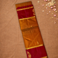 Handloom Kanjivaram Silk Saree  |  Fire Orange