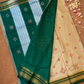 Ilkal Saree in Tan Cream