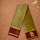 Kanjivaram Saree With Olive Green