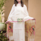Handwoven Jamdani Muslin Kurti  |  Snow White