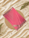 Mysore Silk Saree With Baby Pink