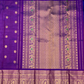 Pure Handwoven Kanchi [Tissue]  Silk Saree In Grape Purple -212
