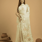 Light Green Jamdani Saree - 43 - indeloom