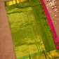 Handloom Korvai Silk Cotton Saree  |  Magenta Pink