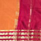 Classic Mysore Silk Saree  |  Carrot Orange