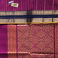 Kanchi Cotton|Magenta & Navy Blue