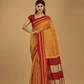Pure Ilkal Saree With Sun Yellow and Red Border - 051